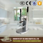 Stainless steel coffee tamper