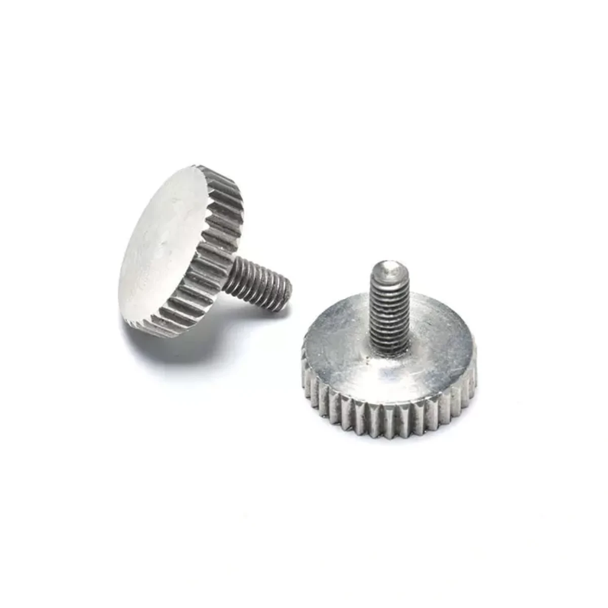 Stainless Steel DIN464 Thumb Screw With Collar Knurled Screws