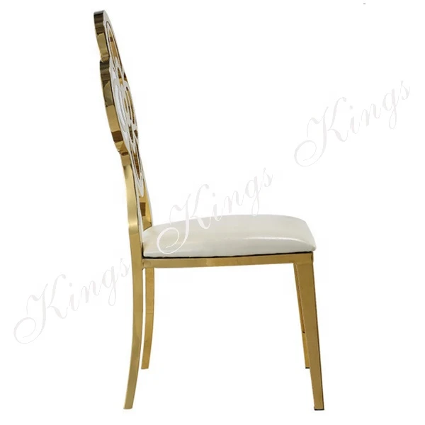Stainless Steel Events Gold Wedding Chair