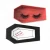 Import Stainless steel eyelashes applicator custom black red coffin box wholesale eyelash tweezers from China