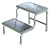 Import stainless steel hospital foot stool/patient step/medical footstep from China