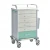 stainless steel operating table surgical instrument trolley