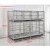 Import Stainless steel pet display dog cages with separator for pet shop hospital large animal cages from China