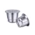 Import Stainless Steel Reusable Nespresso Coffee Capsule Set With Brush & Spoon from China
