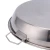Import Stainless Steel Round Serving Tray Set Dish Plate Round Food Tray Deep Plate Sets With Double Handle from China