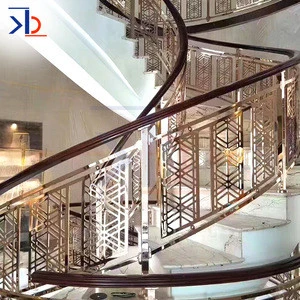 Stainless Steel Staircase Handrail Balustrade Design 201/304/316 Stainless Steel Stair Railing Post
