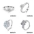 Import Starsgem Custom 14K championship Engagement rings moisannite wedding ring from China
