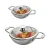Import Steel Rim Pan Stock Pot Square Fry Pots & Pans Glass Cover With 4Mm/5Mm Thickness from China