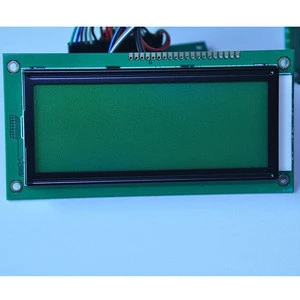 STN Type 192x64 resolution lcd display yellow+green color graphic 19264 dots LCD module