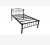 Import Strong headboard queen size farmhouse double metal bed from China
