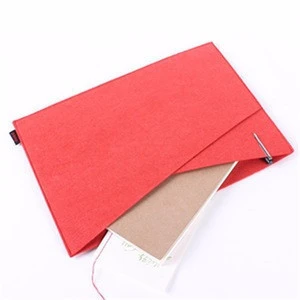 Stylish fashion a4 size felt document file folder for envelopes