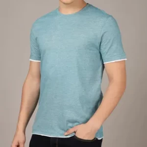 Summer Wholesale basic slim blank t shirt men short sleeve cotton t shirt casual