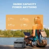 Sunark Portable Solar Powered Generator 600W Portable Battery Charger Power Bank
