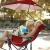 Import Suntour 3-Position Recliner Chair with Removable Umbrella and Footrest from China