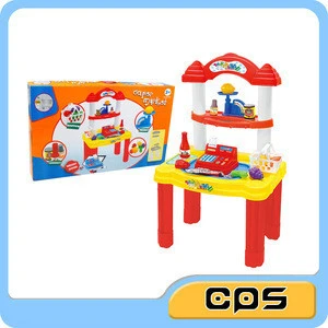 supermarket play role games for kids preschool toy set