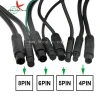 Swallowtech 4Pin 5Pin 6Pin 8Pin And 9Pin Mini Din Male To Female Or To Rca Audio Video Cables For Car Rear View Camera System