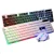 T350 wired usb glowing keyboard mouse  computer mechanical feel backlight gaming backlit keyboard mouse combo for home office