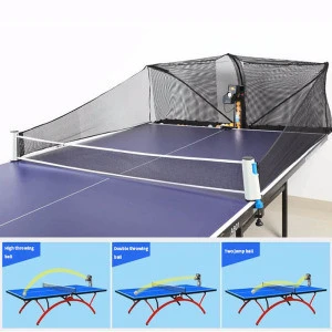 table tennis ball machine Multifunctional Recycle balls automatic shooting ping pong table tennis Robot suitable for 40+ balls