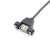 Import Taipuxi Usb2.0 Type A Male To Type A Female Usb 2.0 Panel Mount Extension Cable With Screw from China