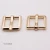 Import Tanai shiny golden metal pin belt buckle , square pin belt buckles from China