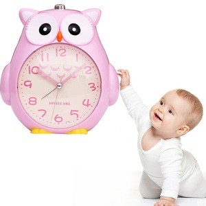 Teach Me Time! Owl Talking Alarm Clock &amp; Night-Light for children, kids &amp; toddler sleep training, amazon alarm clock