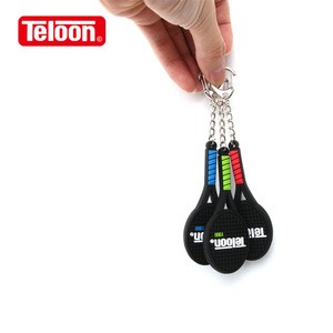 Teloon tennis rackets Model keychain gift pendant