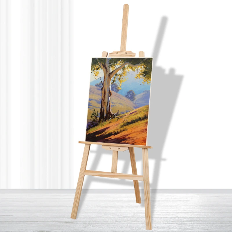 The High Quality And Cheap Art Easel Portable Wooden Easel Stand