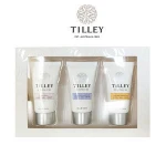 TILLEY - Hand & Nail Cream Trio  Gift Set 3 x 45mL - Floral/Gourmet - Classic White Collection - Bath & Body