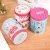 Import Tinplate circular funnel coffee tin can easy open handle design essential ring pull tea cans for lazy people from China