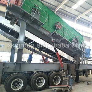Tire Type Mobile Jaw Crusher Station Rock Crushing Plant with Best Price
