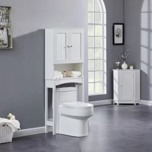 Toilet Furniture Bathroom Vanity Cabinets WC Toilet Set Luxury  Over Toilet Storage Cabinet High Tech