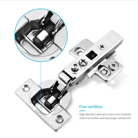 Topcent Adjustable Soft-Closing 35Mm Cup Hinge For Cabinet Soft Close Furniture Door Hinges