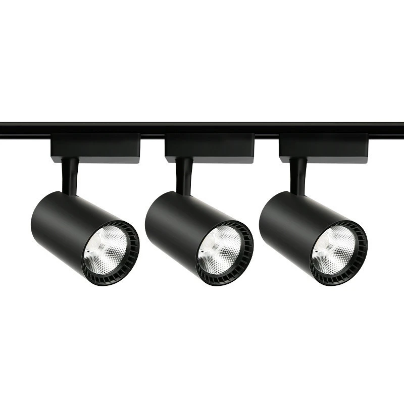 Track Light 10w 20w 30w Jewelry Clothes Black Luminous White Led Body Lamp Reflector Item Adapter