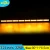 Import Traffic advisor 90cm length windshield dash mount flashing strobe led linear warning light/lightbar with suction cups from China