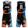Training Basketball Uniform Full Sublimation Custom Cheap Youth Basketball Uniforms
