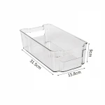 Transparent plastic fridge refrigerator food storage box