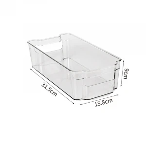 Transparent plastic fridge refrigerator food storage box