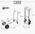 Import Two in one multifunctional hand truck 3in 1 aluminum heavy duty foldable hand trolley from China