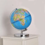Unique Mini Plastic PVC Rotating Teaching Constellation Education Illuminated World Globe With Light