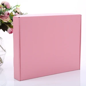 Universal custom handmade luxury matt pink folding magnetic gift paper box