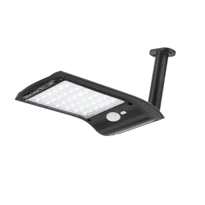 Upgraded Solar Outdoor Light With Motion Sensor Wall Mounted for Pathway, Garage, Small Yard