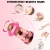 Import USB Rechargeable Painless Waterproof Women Shaver Facial Shaver Face Hair Remover Eyebrow Trimmer from China