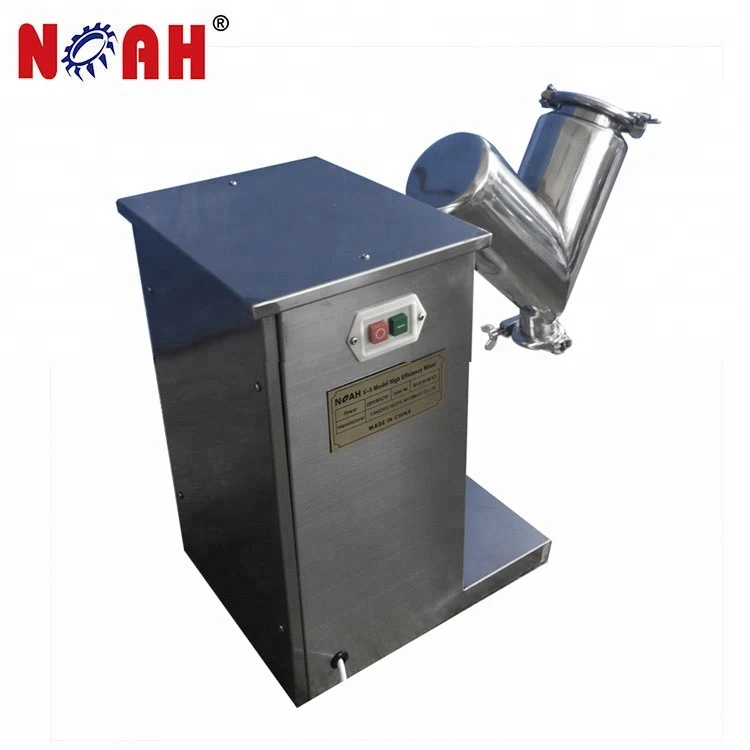 V-5 lab type cosmetics manufacturing equipment mixing machine with top quality