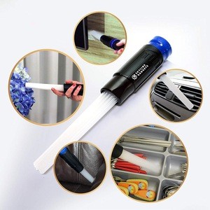 Vacuum Attachments Dusty Brush Cleaner Dirt Remover Pro Cleaning Tool, Small Suction Brush Tubes Flexible Access to Anywhere