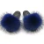 Import various color fluffy soft platfrom fur slides pvc sole raccoon fur wholesale fur slippers from China