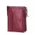 Import Vintage Genuine Thin Luxury Wallet Men Double Zipper Coin Purse Rfid Blocking Real Leather Slim Wallet from China