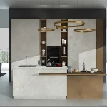 Wall Decoration 12mm Natural Finish Gray Porcelain Sintered Stone Floor Tile