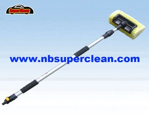 Water Flow Car Brush with soft bristle from NingBo factory