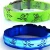 Import waterproof colorful pets collars Wholesale Nylon USB Rechargeable Flashing Led Dog Collar from China