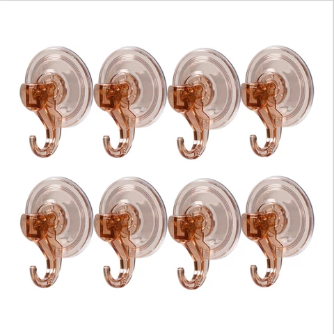 Waterproof heavy duty vacuum suction cup hook new type supper strong wall clothes hook